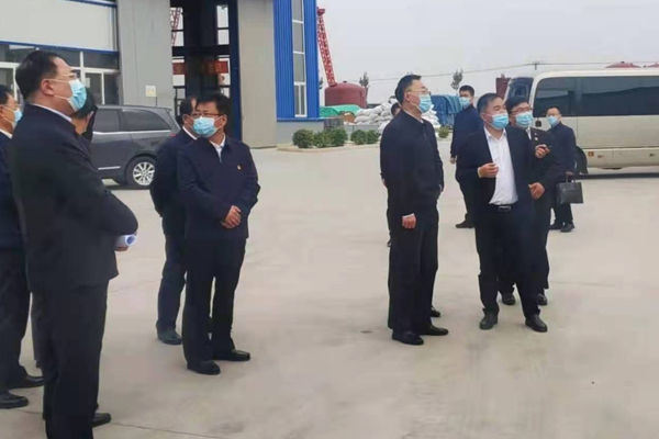 遼寧省委副書記、省長劉寧一行實(shí)地考察一諾環(huán)境	